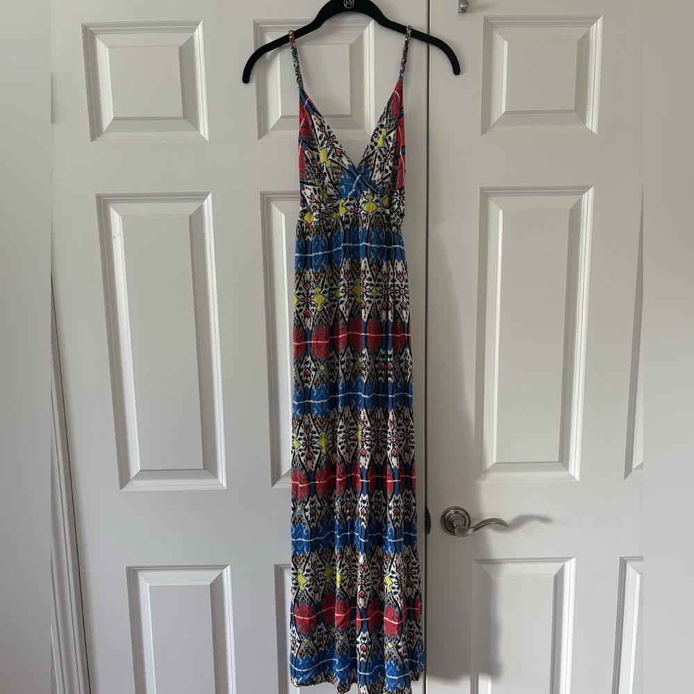 Tart Multicolor Sleeveless Maxi Dress - Small